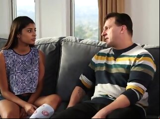 indian interracial Indian kuti got Step daddy issues facial